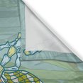 thumbnail image 3 of Ambesonne Dragonfly Kitchen Curtains, Insects Nature Exotic, 55"x39", Almond Green, 3 of 3