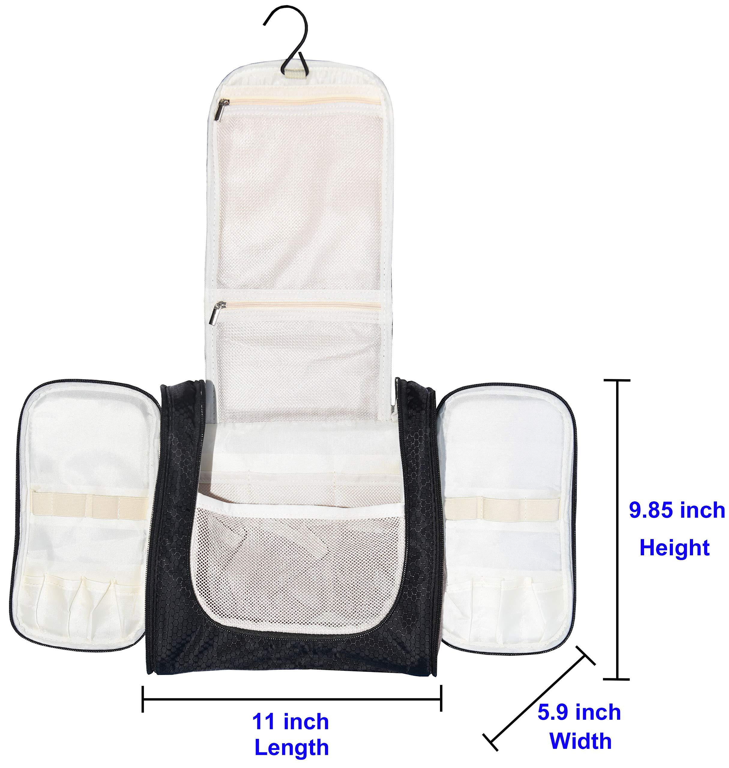 Buy Ghime Travel Toiletry Bag with Hanging Hook, Large Cosmetic