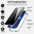 thumbnail image 2 of Funda de privacidad para teléfono Criteriont, funda para teléfono Criteriont, funda para teléfono Criteriont con protector de pantalla de privacidad, cubierta de vidrio templado con privacidad de 360, 2 of 7