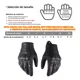 thumbnail image 4 of Guantes De Moto Con Pantalla Táctil 100% Piel De Cabra, 4 of 8
