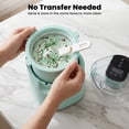 thumbnail image 2 of VAVSEA 1.6 Qt Ice Cream Maker, Easy Make Ice Cream Machine, Make Homemade Ice Cream, Gelato, Sorbet, Frozen Yogurt, Automatic No Salt/Ice Needed, Digital Controls, Healthy Recipe Guide, 2 of 9