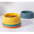 thumbnail image 5 of 3PCS Pet Food And Water Bowl, Dish For Dogs And Cats, Wide No-Tip Base Prevents Spills,Large, 5 of 8
