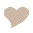 thumbnail image 2 of Heart Shaped Bulletin Board with Backing, Pin Board Tile for Wall Decor and Photo Display Board, 2 of 6