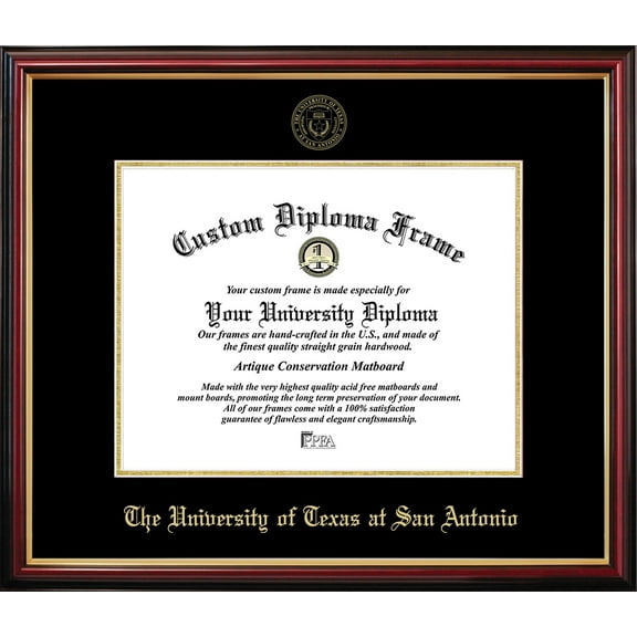 UT San Antonio Petite Diploma Frame