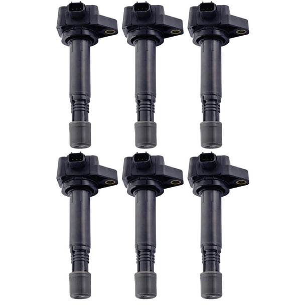 Set of 6 Ignition Coils Compatible with 20092015 Honda Pilot 3.5L V6 Replacement for UF624