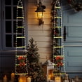 thumbnail image 1 of Warm White Christmas Ladder Lights - Santa Climbing Ladder with Lights, Waterproof Christmas Yard Decorations Outdoor, Christmas Wall Decor & Christmas Window Lights for Large Christmas Trees, 1 of 5
