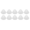 thumbnail image 1 of Écouteur, Corne en Forme de 10pcs Embouts d'Écouteurs Flexibles Confortables pour Entendre Noir, Blanc Transparent, 1 of 8