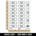 thumbnail image 2 of Draft Double Line Border Document Sticker Set - White - Gloss Finish - 2.00" Large, 2 of 7
