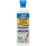 API POND ECOFIX SLUDGE DESTROYER Bacterial cleaner, Pond Water Clarifier and Sludge Remover Treatment 16-Ounce Bottle