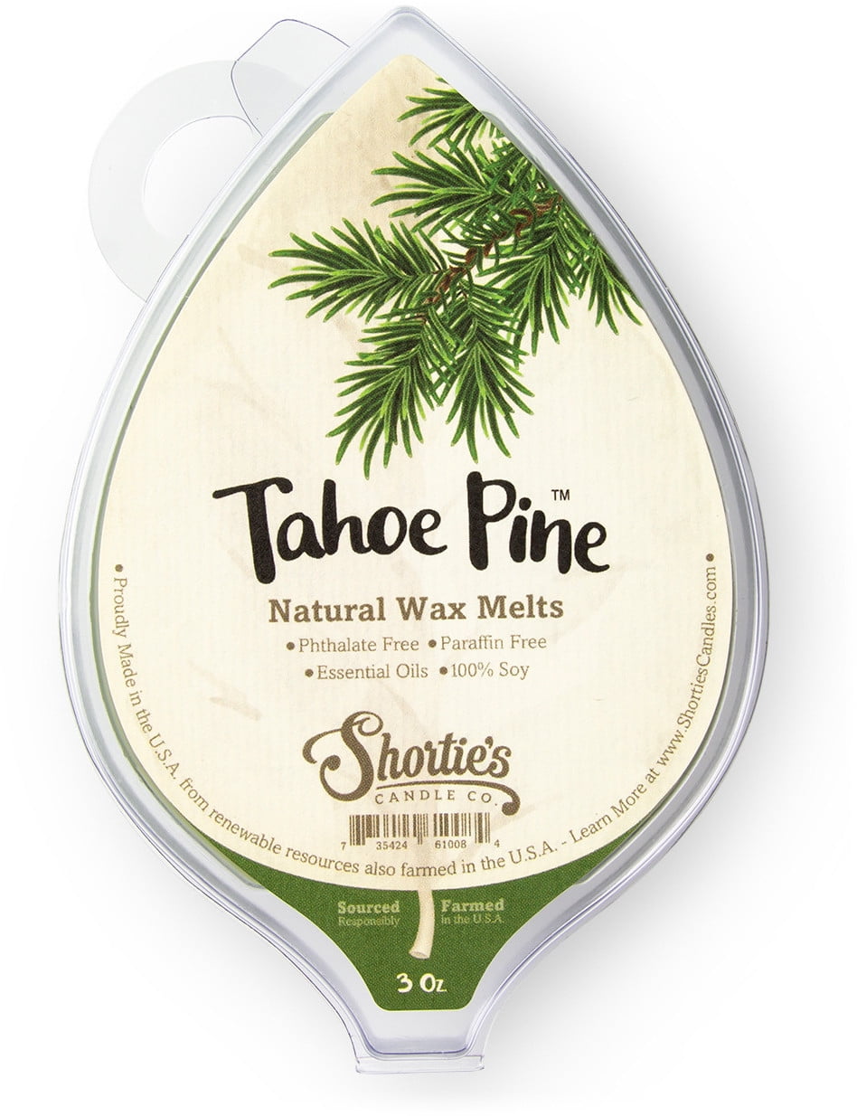 Tahoe Pine Soy Wax Melts - All Natural + Essential Oils + Phthalate Free - Shortie's Candle Company