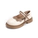 thumbnail image 2 of Zapatos de princesa para niñas, zapatos pequeños de cuero para niñas, zapatos de una sola capa de moda de otoño para bebés, zapatos de guisantes para niños medianos y grandes, 2 of 6