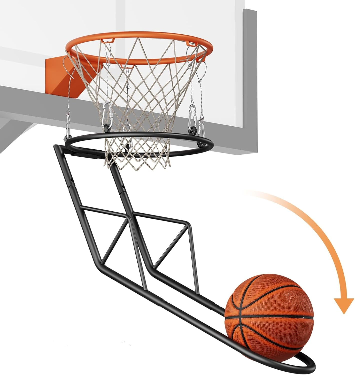 Franklin Sports Shoot Again Over The Door Mini Basketball Hoop