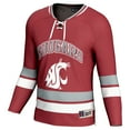 thumbnail image 2 of Youth GameDay Greats  Crimson Washington State Cougars Spirit Hockey Jersey, 2 of 4