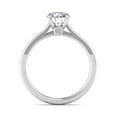 thumbnail image 3 of Empire Jewelry 14K White Gold Plated Round Cut Diamond Ring - 1.9 Ct Moissanite Solitaire - Wedding Diamond Ring for Women - Elegant Jewelry for Engagements, 3 of 3