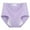 Purple, variant on Iyufng Plus Size Panties for Women,Women's Panties Women's Large Solid Color Leak Proof Menstrual Underwear,Period Panties