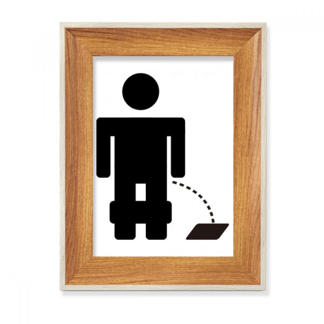 Excretion Liquid Clothing Hygiene Desktop Wooden Photo Frame Display Picture Art Painting Multiple Sets