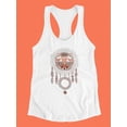 thumbnail image 3 of Dreamcatcher With A Fox Face Tank Women -Image by Shutterstock, Female XX-Large, 3 of 4