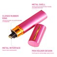 thumbnail image 4 of BESTONZON Portable Collapsible Ebony Chopsticks Foldable Wooden Travel Chopsticks with Aluminum Case (Random Color), 4 of 6