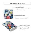 thumbnail image 3 of Watercolor Butterfly Oven Mitt And Pot Holder Set Oven Glove for Kitchen Baking Cooking Grilling, 3 of 6