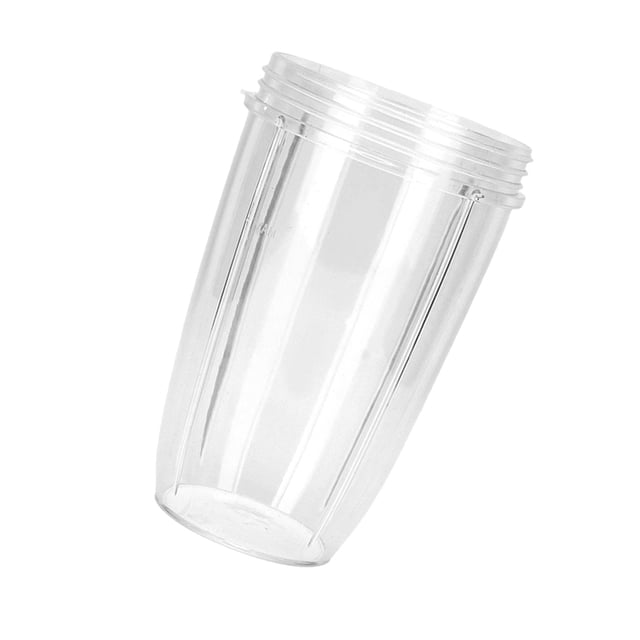 OUNONA Nutri Blender Replacement Cups 18oz Plastic Shaker Mixer Dishwasher Safe 2pcs