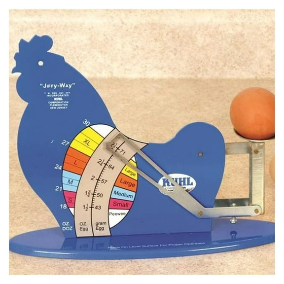 JIFFY-III-12 Jiffy-Way Egg Grading Scale