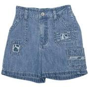 Wrangler - Denim Camo Patch Cargo Shorts for Boys - Newborn