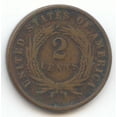 thumbnail image 2 of 1871 Two Cent Piece, 2c, Problem Free VG+, 2 of 2