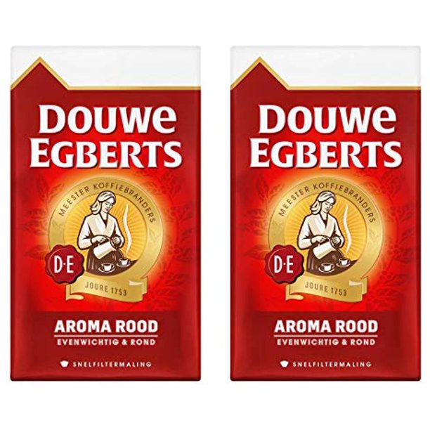 Douwe Egberts Aroma Rood Snelfilter 500 Gram 2 Pack