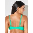 thumbnail image 3 of Swimsuits for All Women's Mentor Tie Front Bikini Top, 3 of 5