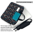 thumbnail image 2 of Lsque Play Hockey Pattern Laptop Bag – Portable & Slim Single-Shoulder Computer Case with Adjustable Strap, Protective, Lightweight for 13”/14”/15.6” Laptops, 2 of 8