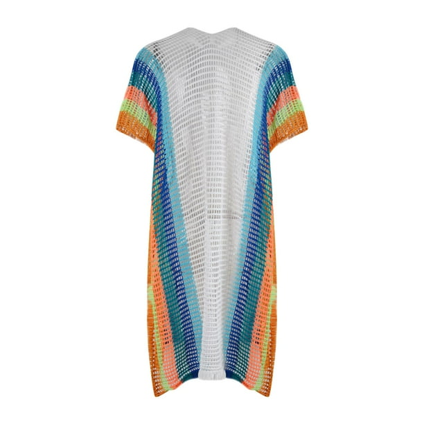 Traje de baño para mujer, ropa de protección solar Blanco