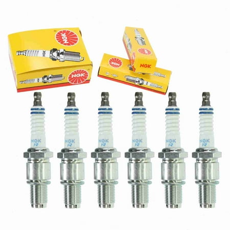 6 pc NGK 5777 Standard Spark Plugs for 0000-18-N203 0000-18-N342 1765168 2626 3105 3111 N203-18-600 N246-18-600 N318-18-110 N333-18-110 N338-18-110 N340-18-110 N342-18-110 S31A W27EDR W27EDR14