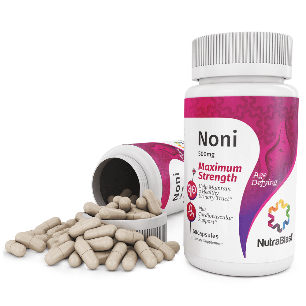 NutraBlast Noni Fruit 500Mg Extract Supports Weight Loss, Proper