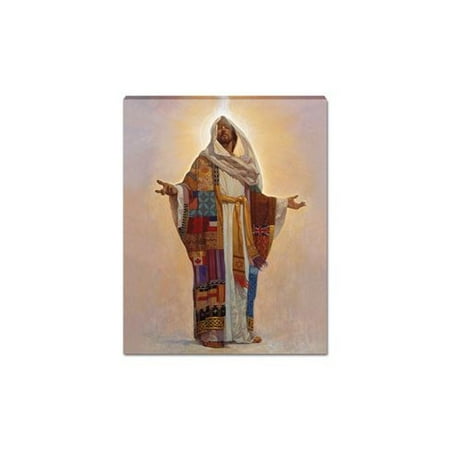 - African American Expressions Coat of Many Colors Graphic Art on Canvas