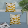 thumbnail image 3 of Spring Flower Pillow Covers 16x16 Yellow Daisy Bee Farmhouse Decor Throw Pillows Case for Couch Floral Seasonal Pillowcase Outdoor Decorative Cushion Case for Sofa Bed Decorations Set of 2, 3 of 6