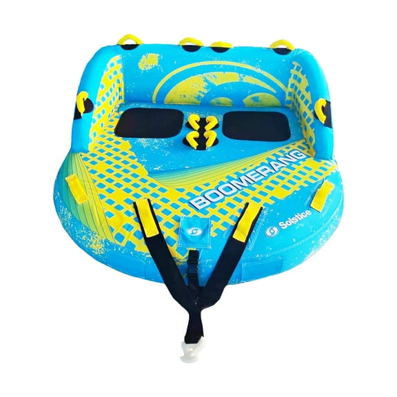 Solstice Boomerang Inflatable Towable 2-Person Water Sport Tube