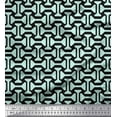 thumbnail image 1 of Soimoi Poly Georgette Fabric Geometric Abstract Print Fabric by The Yard 42 Inch Wide, 1 of 3