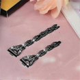 thumbnail image 5 of Compatible For Huawei Watch Fit 3 Rhinestone Decor Butterfly Design Watch Band Stainless Steel Wrist Strap, 5 of 5