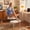 White, variant on Pinmoco Ergonomic Cross Legged Swivel Chair, Wide Swivel Vanity Chair with Back Support, Height Adjustable for Criss Cross Sitting, Green