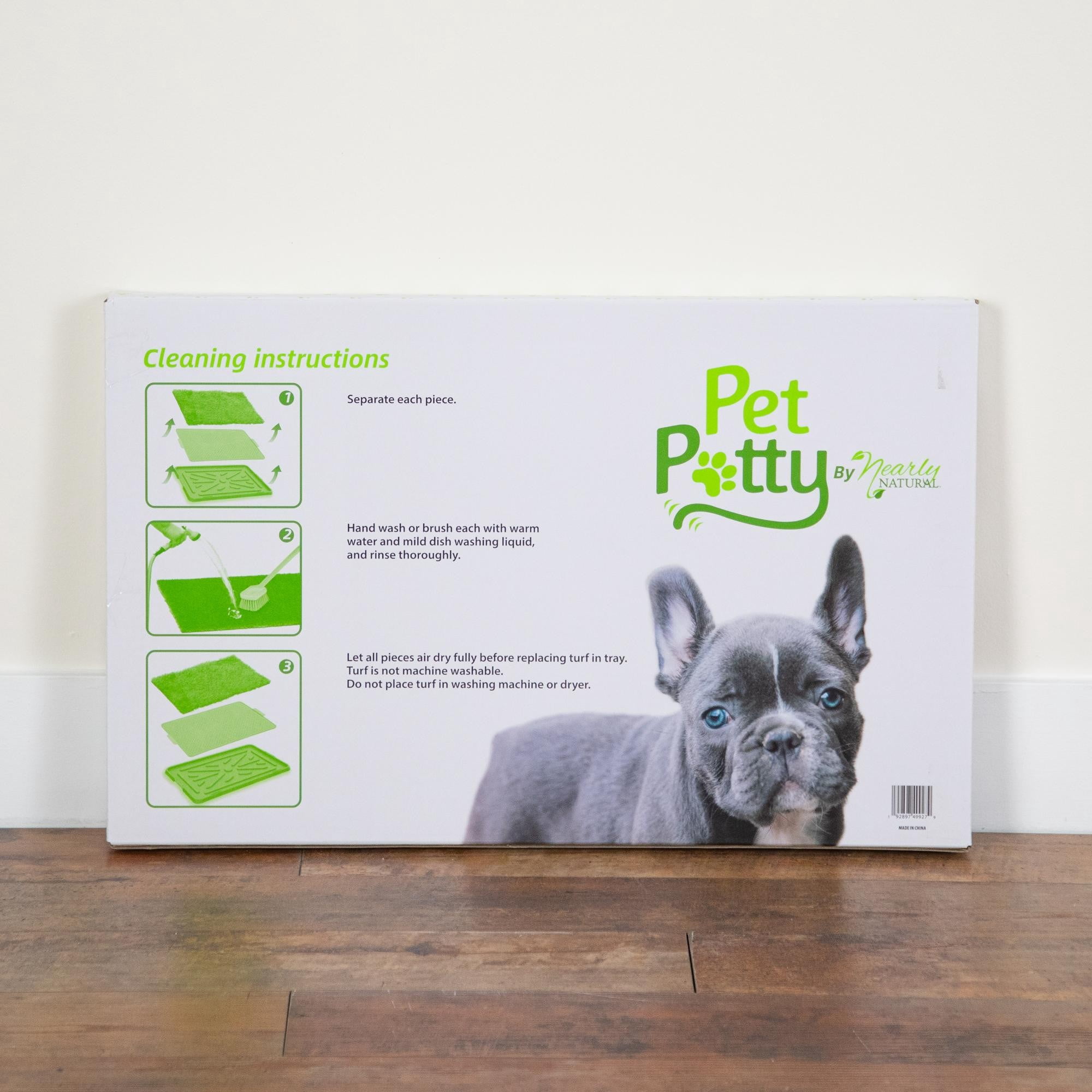 26.7in. x 16.5in. UV Resistant Artificial Pet Potty Grass Training Pad (Indoor/Outdoor)