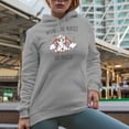thumbnail image 2 of Wound Care Nurses Are Magical, Unicorn, Heather Grey Hooded Sweatshirt or Hoodie, Large, 2 of 5