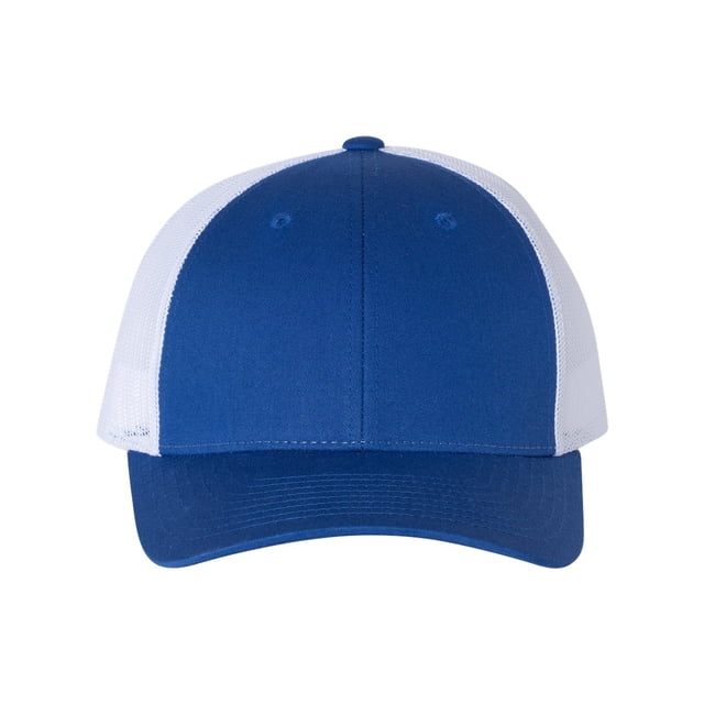 Richardson Casquette Camionneur Low Pro, M-L, Royal-Blanc
