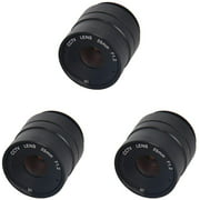 Othmro Camera Lens 720P 25mm 3PCS,F1.2 CS Mount Manual Lens for CCTV Camera