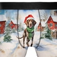 thumbnail image 4 of Hello Winter German Shorthaired Pointer Frosty Morning Welcome Snowy Christmas All Over Print Boxer Briefs Underwear for Men Dad GSP Lover Dog Gift - 02018, 4 of 6
