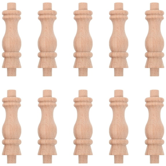 10 Pcs Spindles for Crafts Gourd Column