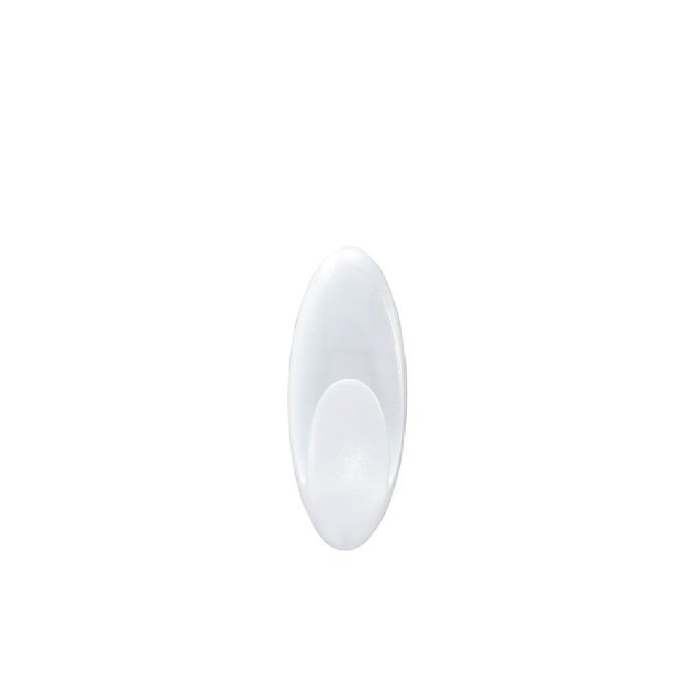 12-pack Command Bath Large Towel Hook Frosted Plastic - Wall Mount, Self-Adhesive - 12 Pack — Concealed-Screw Wall-Mount, Coordinated Bath Collection