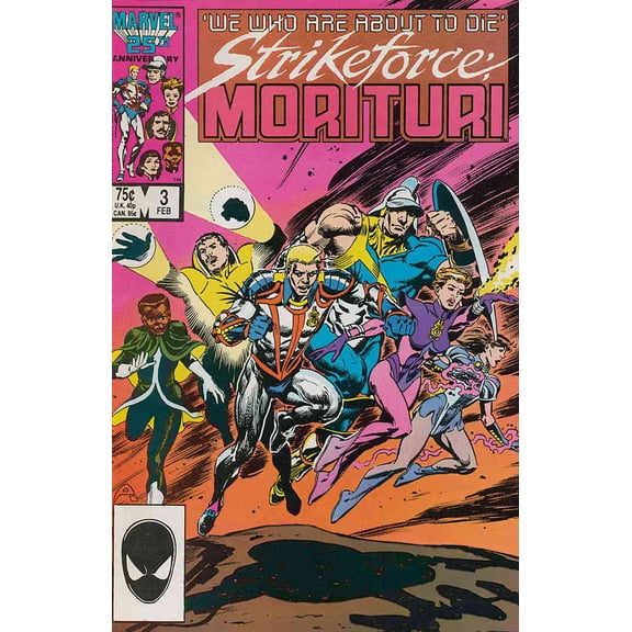 Strikeforce: Morituri #3 VF ; Marvel Comic Book
