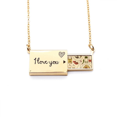 thumbnail image 1 of Italie Résident Régime Illustration Lettre Enveloppe Collier Pendentif Bijoux, 1 of 3