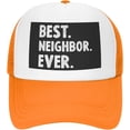 thumbnail image 2 of Best Neighbor Ever Mesh Back Trucker Cap Baseball Cap, 2 of 8