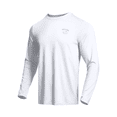 thumbnail image 3 of NORTHYARD Men's Rash Guard with Long Sleeves UPF 50+ Sun Protection Shirts Fishing Outdoor Hiking Swimming Beach Shirt Quick Dry Lightweight White L, 3 of 8